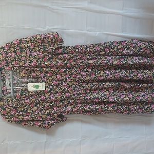 Nemidor women's plus size 20 floral hobo swing skater dress